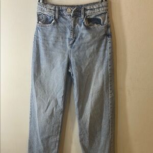 H&M Blue Straight Leg Jeans